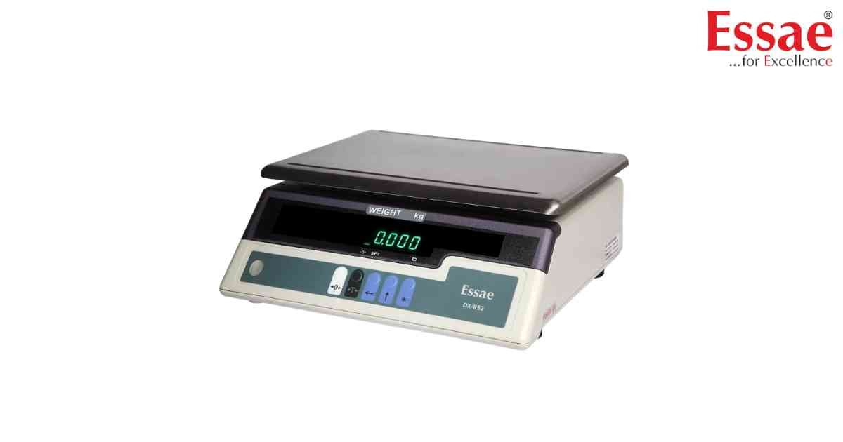 How to Change Weighing Units (Grams to Carats) on Essae DS-852