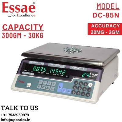 3kg/200mg Essae Counting Scale DC-85N | Essae Weighing and Capacity 3kg and Accuracy 200mg (0.2gm) | Official Authorized Reseller - UP Scales