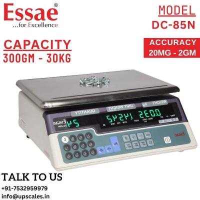 3kg/200mg Essae Counting Scale DC-85N | Essae Weighing and Capacity 3kg and Accuracy 200mg (0.2gm) | Official Authorized Reseller - UP Scales