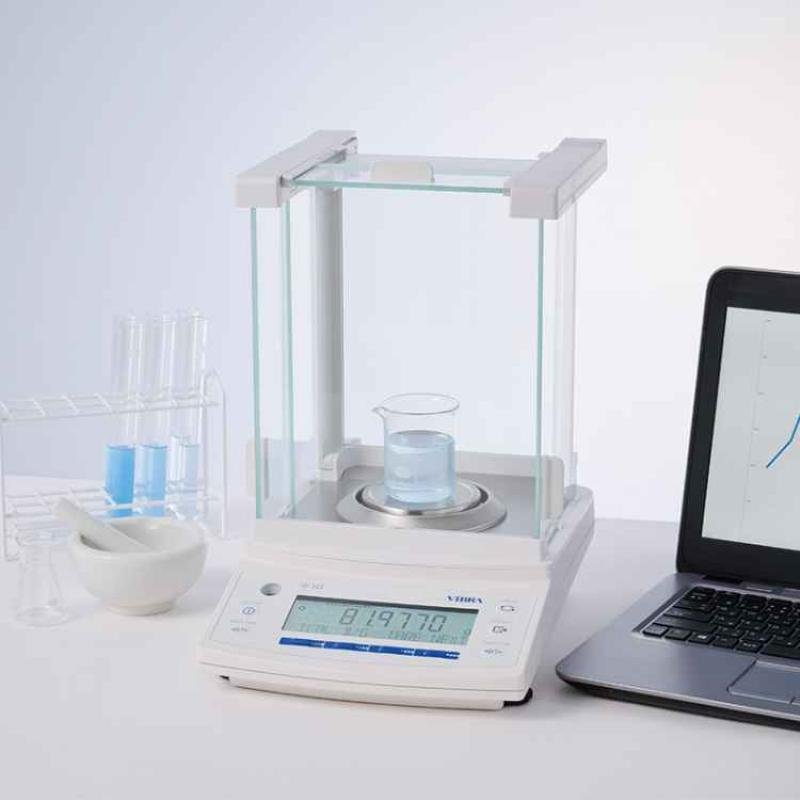 220gm/0.1mg Essae HT-224 Analytical Balance Tuning Fork Technology Vibra Shinko Denshi Capacity 220gm and Accuracy 0.1mg(0.0001gm)