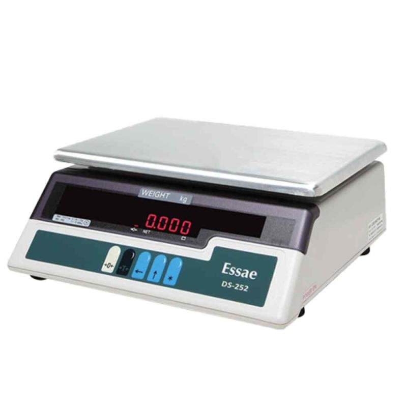 3kg/500mg Essae Table Top DS-252 Weighing Scale | Digital Electronic Weighing Scale Capacity 3kg and Accuracy 500mg | UP Scales