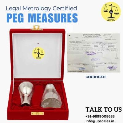 Peg Measure – Approved by Legal Metrology Department 30ML & 60ML | UP Scales