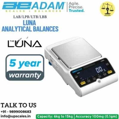 12000gm/100mg Luna Analytical And Precision Balances Adam Equipment | Analytical Precision Balances Capacity 12000gm and Readability 100mg (0.1gm)