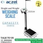 Aczet Height & Weight Scale | Height And Weight Scale Capacity 200kg and Height 190CM