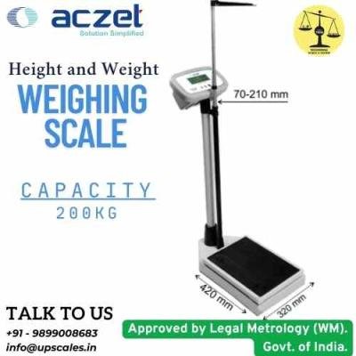Aczet Height & Weight Scale | Height And Weight Scale Capacity 200kg and Height 190CM
