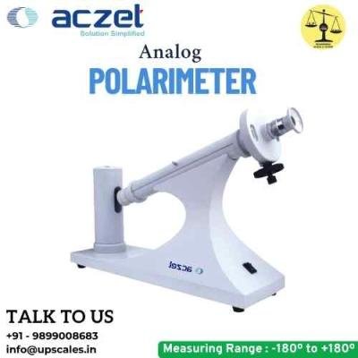 Analog Polarimeter Aczet | Manual Polarimeter Measuring Range -180° to +180°