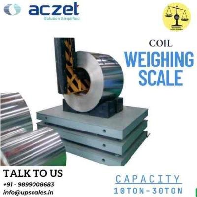 10Ton/2kg Aczet Coil Weighing Scale | Size 1.5x2.0M (1500x2000mm) Steel Scale For Coil Weighing Capacity 10Ton and Accuracy 2kg