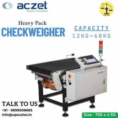 Heavy Pack Checkweigher Aczet | Heavy Pack Checkweigher Capacity 12kg~30kg