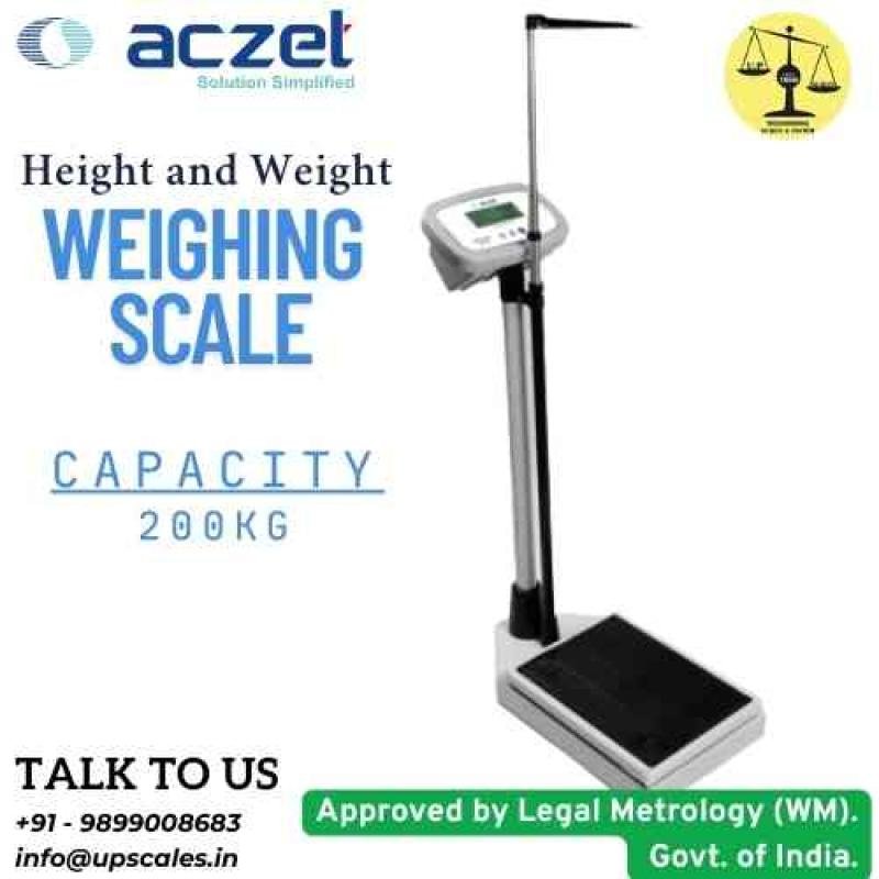 Aczet Height & Weight Scale | Height And Weight Scale Capacity 200kg and Height 190CM
