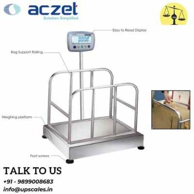 150kg/10gm Airport Luggage Weighing Machine | Baggage Check Weighing Machines Capacity 150kg and Accuracy 10gm