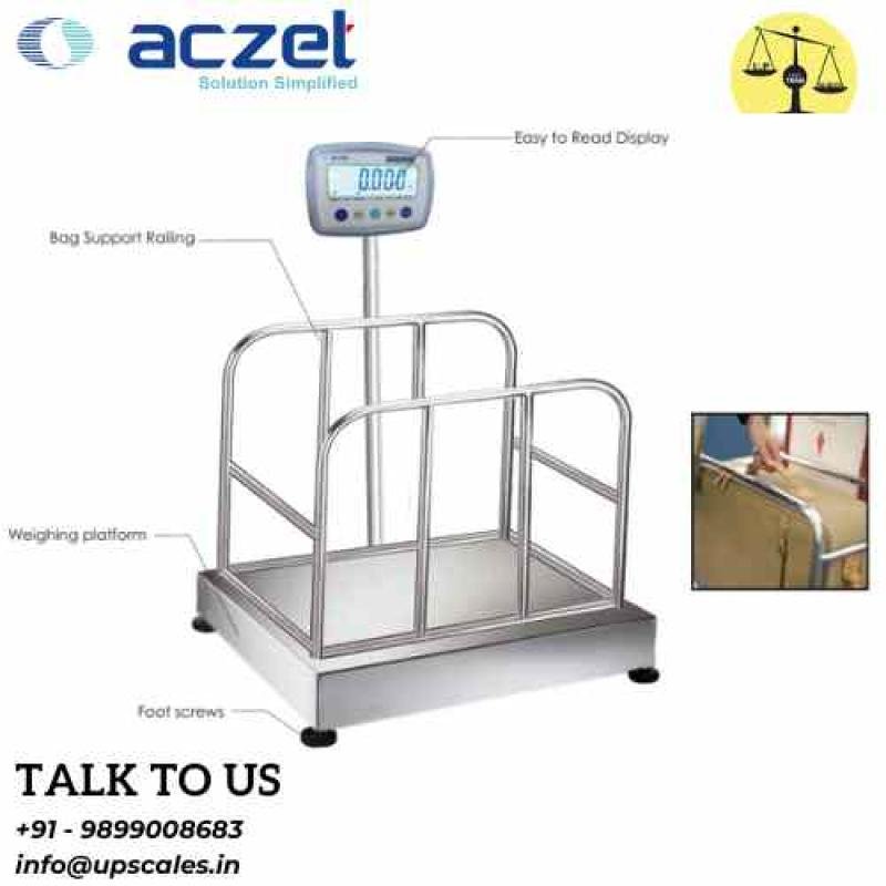 150kg/10gm Airport Luggage Weighing Machine | Baggage Check Weighing Machines Capacity 150kg and Accuracy 10gm