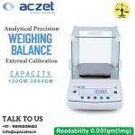 620gm/1mg (0.001gm) Analytical Precision Weighing Balance | Aczet CY-C Series External Calibration Capacity 620gm and Accuracy 1mg (0.001gm)