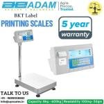 75kg/5gm BKT Label Printing Scales by Adam Equipment | Capacity 75kg and Readability 5gm With 5 Year Warranty