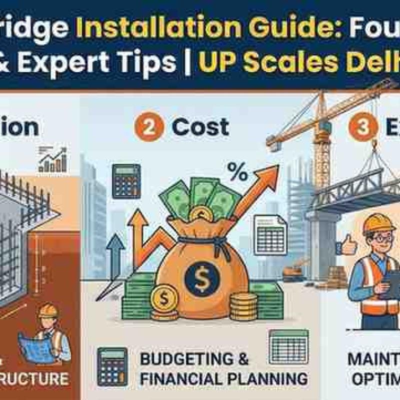 Weighbridge Installation Guide: Foundation, Cost & Expert Tips | UP Scales Delhi NCR