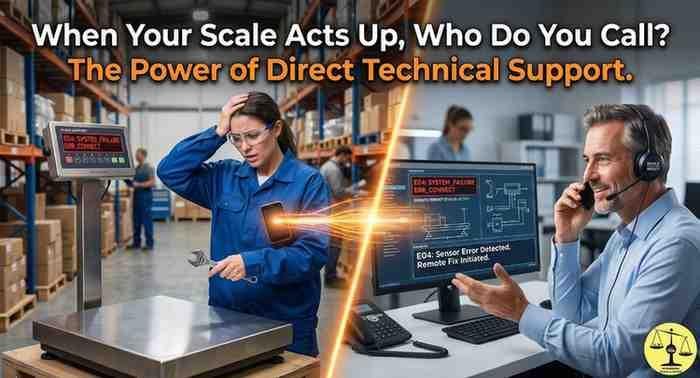 When Your Scale Acts Up, Who Do You Call? The Power of Direct Technical Support.