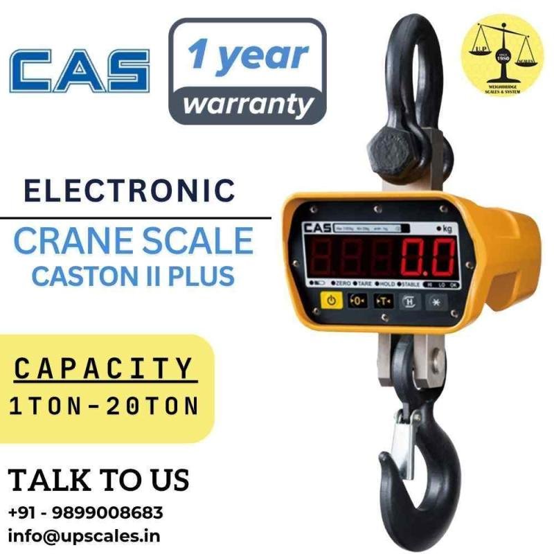 20000kg Crane Scale CAS Caston II Plus |  Heavy Duty Crane Scale Capacity 20Ton IP65 Watertight Structure