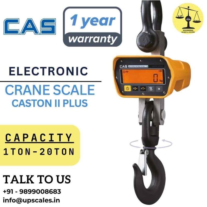 20000kg Crane Scale CAS Caston II Plus |  Heavy Duty Crane Scale Capacity 20Ton IP65 Watertight Structure