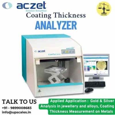 Coating Thickness Analyzer Aczet | Gold & Silver Analysis in jewellery and alloys, Coating Thickness Measurement on Metals