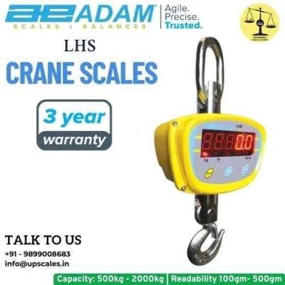 2000kg Crane Scale SHS by Adam Equipment | Industrial Crane Scale Capacity 2000kg and Readability 500gm | 3 Year Warranty
