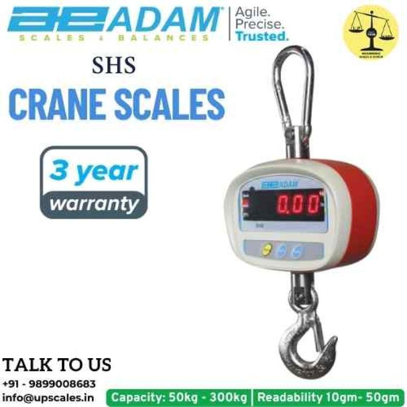 150kg Crane Scale SHS by Adam Equipment | Industrial Crane Scale Capacity 150kg and Readability 20gm | 3 Year Warranty