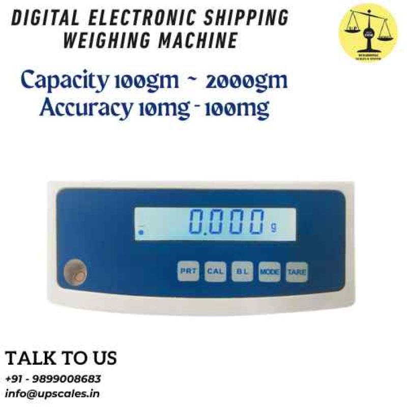 600gm/10mg Digital Electronic Shipping Weighing Machine | High Precision Measurement Capacity 600gm and Accuracy 10mg