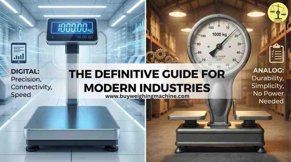Digital vs. Analog Scales: The Definitive Guide for Modern
