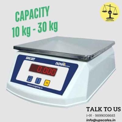 Electronic Counter Digital Weighing Machine | Capacity 10kg and Accuracy 1gm | With Government Calibration Verification Certificate & Stamping