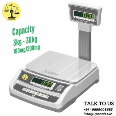 Electronic Weighing Scale Premium Table Top Series | Capacity 20 kg and Accuracy 0.2gm/200mg