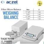 5gm/1μg Filter Micro Balance | Aczet Filter CM-F Series Micro Balances Capacity 5gm Readability 1μg