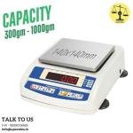 600gm/10mg Gold Weighing - Gem and Jewellery Weighing Balance | Capacity 600gm and accuracy 10mg