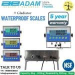 35kg/1gm Gladiator Waterproof Scales by Adam Equipment | Capacity 35kg and Readability 1gm | 5 Year Warranty | Platform Size 400x300MM