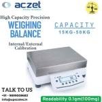 20kg/100mg High Capacity Precision Balance | Aczet Capacity Precision Balance CY-HC Series Internal/External Calibration Capacity 20kg and Accuracy 100mg