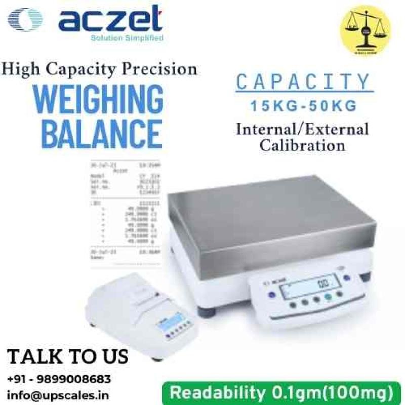 20kg/100mg High Capacity Precision Balance | Aczet Capacity Precision Balance CY-HC Series Internal/External Calibration Capacity 20kg and Accuracy 100mg