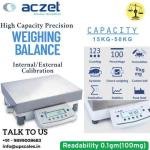 20kg/100mg High Capacity Precision Balance | Aczet Capacity Precision Balance CY-HC Series Internal/External Calibration Capacity 20kg and Accuracy 100mg
