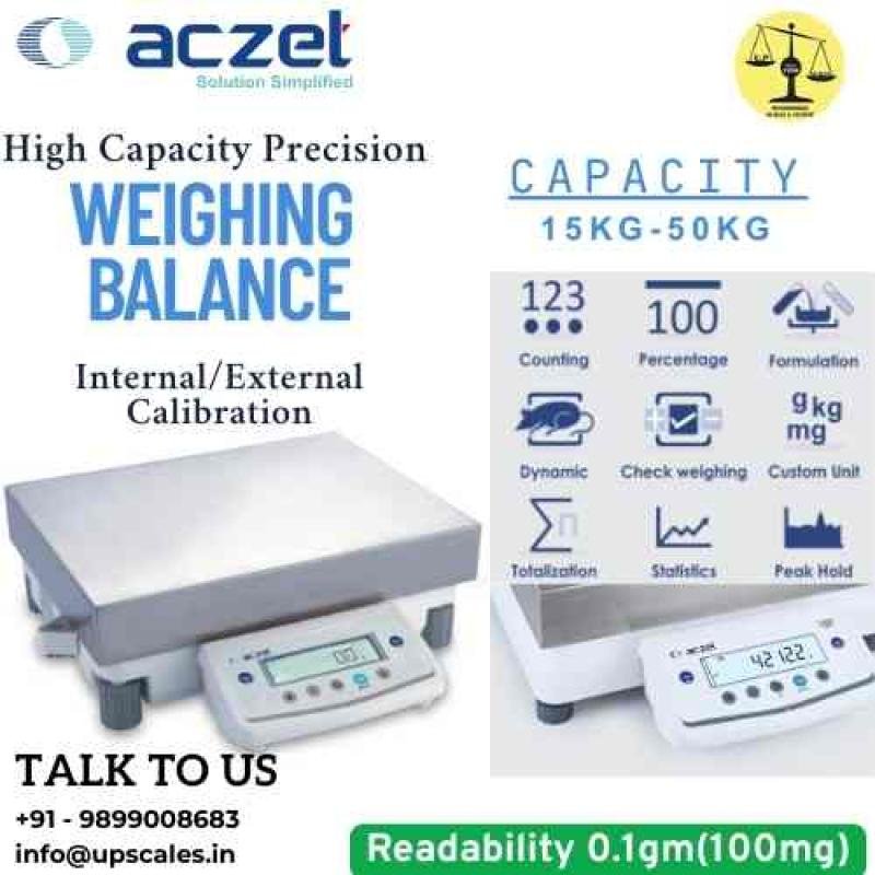 20kg/100mg High Capacity Precision Balance | Aczet Capacity Precision Balance CY-HC Series Internal/External Calibration Capacity 20kg and Accuracy 100mg