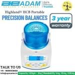600gm/10mg Highland HCB Portable Precision Balances by Adam Equipment | Precision Balance Capacity 600gm and Readability 10mg (0.01gm)