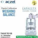 220gm/0.1mg Pipette Calibration Weighing Balance | Aczet CY-PT Series Pipette Calibration Balance Capacity 220gm and Accuracy 0.1mg