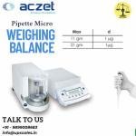 21gm/1µg Pipette Micro Weighing Balance | Aczet Pipette Micro CM-P Series Weighing Balance Capacity 21gm and Accuracy 1µg