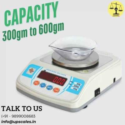 600gm/10mg Precision Weighing Balance Gem Series | Capacity 600gm and accuracy 10mg