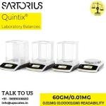 30gm/0.01mg Sartorius Quintix® Semi-Micro Weighing Balance For Advanced Laboratory Applications | Sartorius Laboratory Balance Capacity 30gm and Readability 0.01mg (0.00001gm)