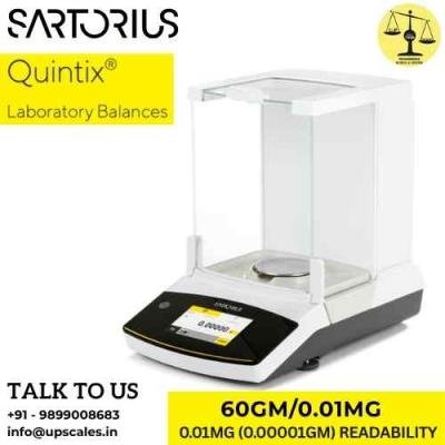 30gm/0.01mg Sartorius Quintix® Semi-Micro Weighing Balance For Advanced Laboratory Applications | Sartorius Laboratory Balance Capacity 30gm and Readability 0.01mg (0.00001gm)