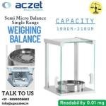 80gm/0.1mg Semi Micro Balance Dual Range | Aczet Semi Micro Balance Dual Range CY-C Series Capacity 80gm and Accuracy 0.1mg