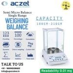 80gm/0.1mg Semi Micro Balance Dual Range | Aczet Semi Micro Balance Dual Range CY-C Series Capacity 80gm and Accuracy 0.1mg