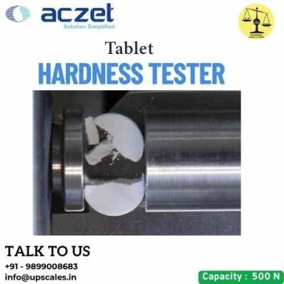 Tablet Hardness Tester Aczet | Tablet Hardness Tester ATH 500 Aczet Capacity 500N and Tablet Range 2~28mm