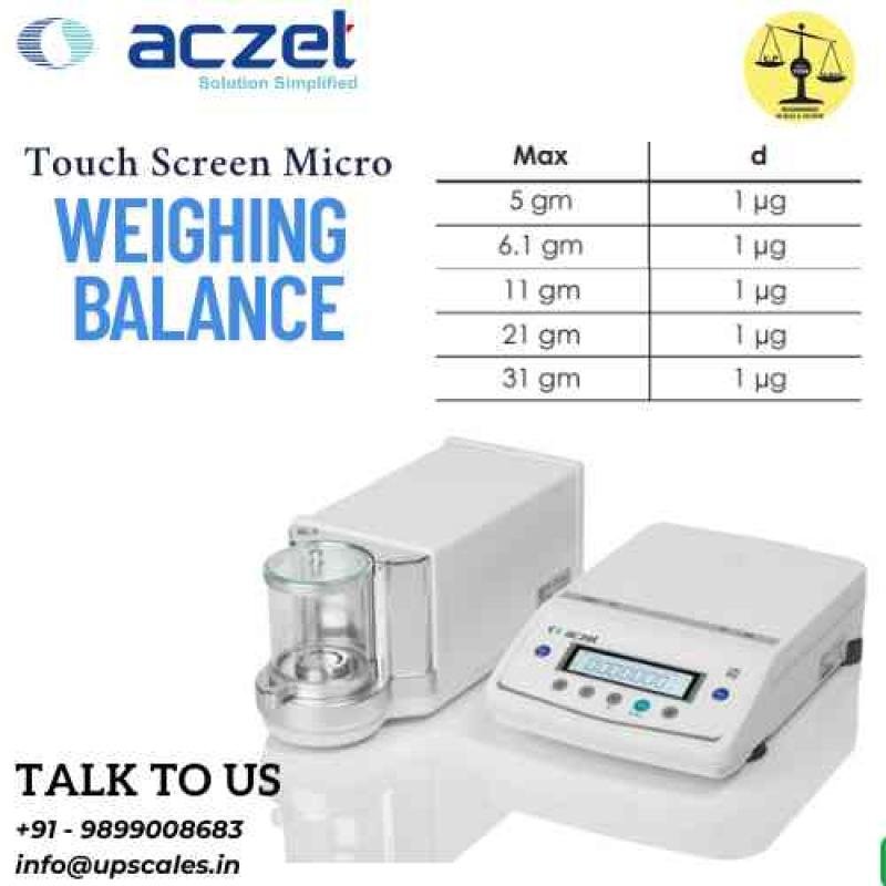 5gm/1µg Micro Weighing Balance | Aczet Micro Balance CM Series Capacity 5gm and Accuracy 1µg