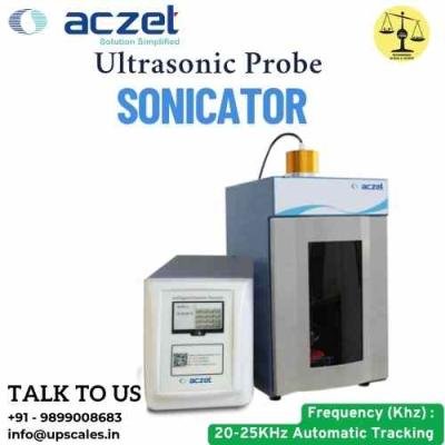 Ultrasonic Probe Sonicator Aczet | Ultrasonic Homogenizer or Ultrasonic Cell Crusher Frequency 20-25KHz Automatic Tracking