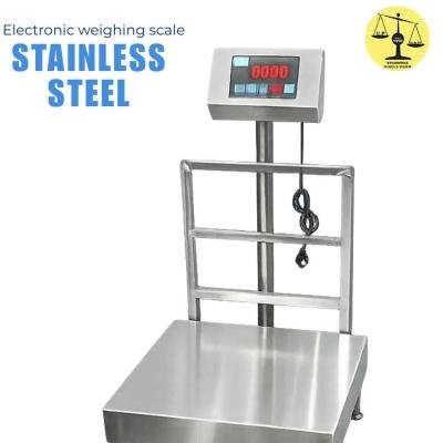 Artech Stainless Steel Platform Scale | 50kg to 500kg Capacity | IP65 Load Cell | U.P. SCALES