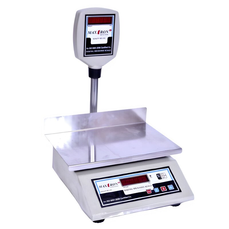Vegetable Weighing Machine Capacity 30kg | With Government Calibration Certificate & Stamping