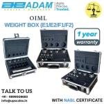 F1 Class 1gm-500gm Calibration Weight Box OIML Approved | Adam Equipment Calibration Weight Box OIML