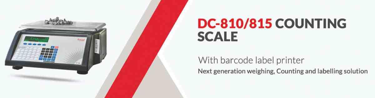 DC-810, 815 solution with Barcode label printer 3
